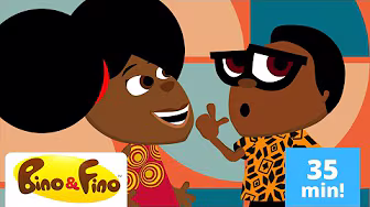 Afrobeat Kids Songs + Educational, Cartoons - I Love Africa Song - Bino & Fino