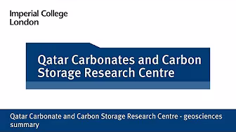 Qatar Carbonate and Carbon Storage Research Centre background