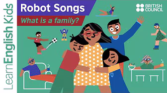 Robot Songs: What is a family? background