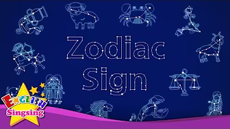 Zodiac Sign - Star Signs - Kids Vocabulary - English Educational Video