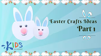 DIY Easter Crafts Bunny - How to Make an Easter Card? | Easy Easter DIY for Kids