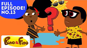 The Water Cycle. Where Did My Puddle Go? Bino and Fino Full Episode 13 - Kids Learning Video