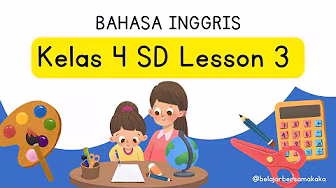 English Class 4 Elementary School — Lesson 3: Possessive Adjective background