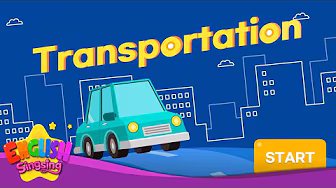 Transportation - Kids Vocabulary - Learn English for Kids - English Educational Video background