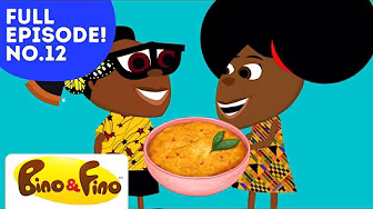 Jollof Rice: West Africa's Most Famous Dish - Bino and Fino Full Episode 12 - Kids Learning Video