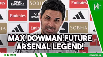 Max Dowman future Arsenal LEGEND! | Mikel Arteta EMBARGO | Arsenal v Brighton