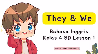English Language Grade 4 Elementary School — Lesson 1: They and We