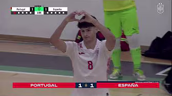 RESUMEN | FÚTBOL SALA | AMISTOSO SUB-19 | Portugal 2-2 España | 🔴 SEFUTBOL