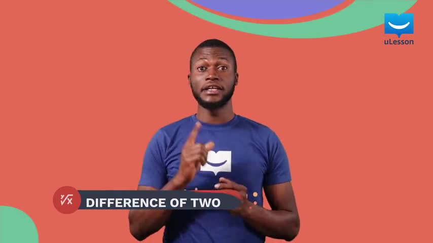 Algebraic Simplification - Algebraic Simplification and Substitution - 20 - Difference of Two Squares 1