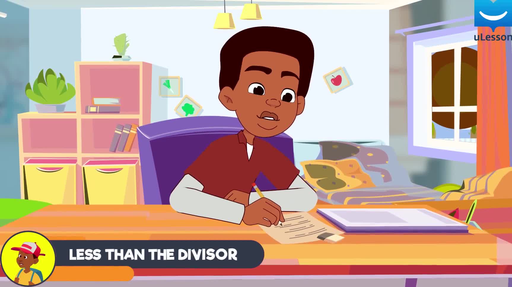 Numbers and Numeration - Mastering Division of Numbers - 12 - Less than the Divisor background