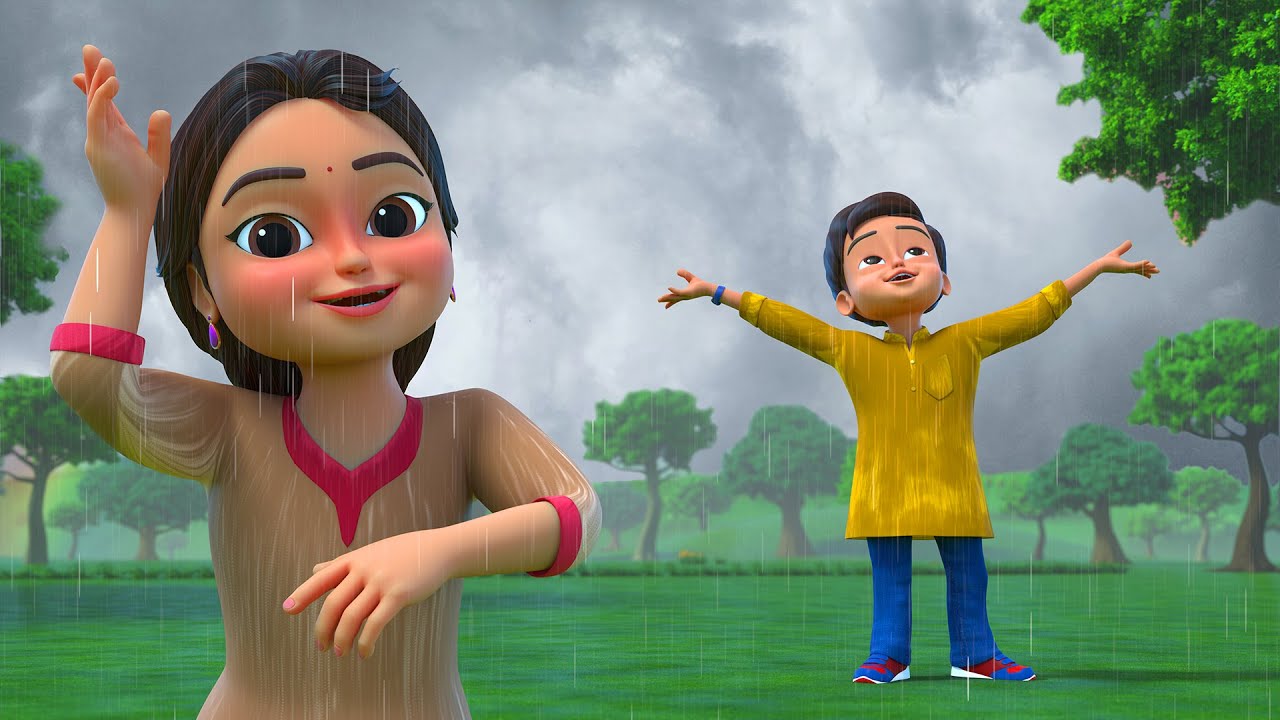 बारिश बारिश मत बरसो (Rain Rain Go Away) - Hindi Rhymes For Children