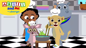 STORYTIME: Frog Feast! | New Words with Akili and Me | African Educational Cartoons