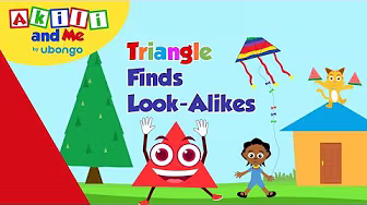 Triangle Finds Lookalikes! | Read with Akili and Me | African Educational Cartoons