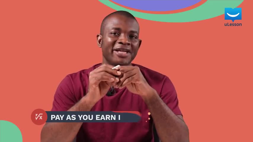 Tax and Exchange Rate-Tax -3-Pay as You Earn 1 background