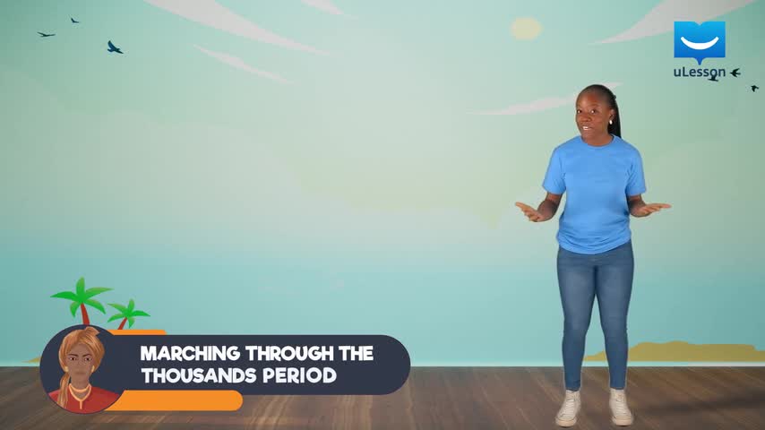 Number and Numeration 1 - Whole Numbers - 2 - Marching Through the Thousands Period