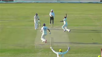 Mohammad Amir Khan returns figures of 5-72 | Peshawar vs FATA | Quaid-e-Azam Trophy 2025-26 backdrop