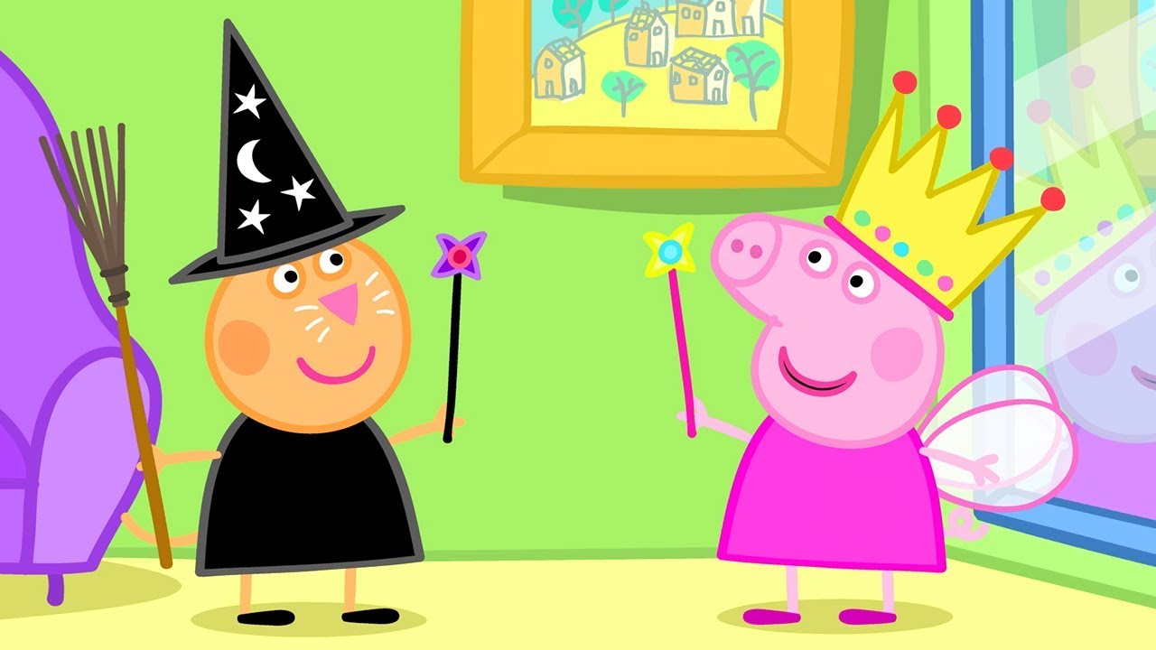 Peppa Pig en Español - Halloween!