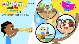 Akili and the Magical Telescope | Read with Akili and Me | Learning videos for kids