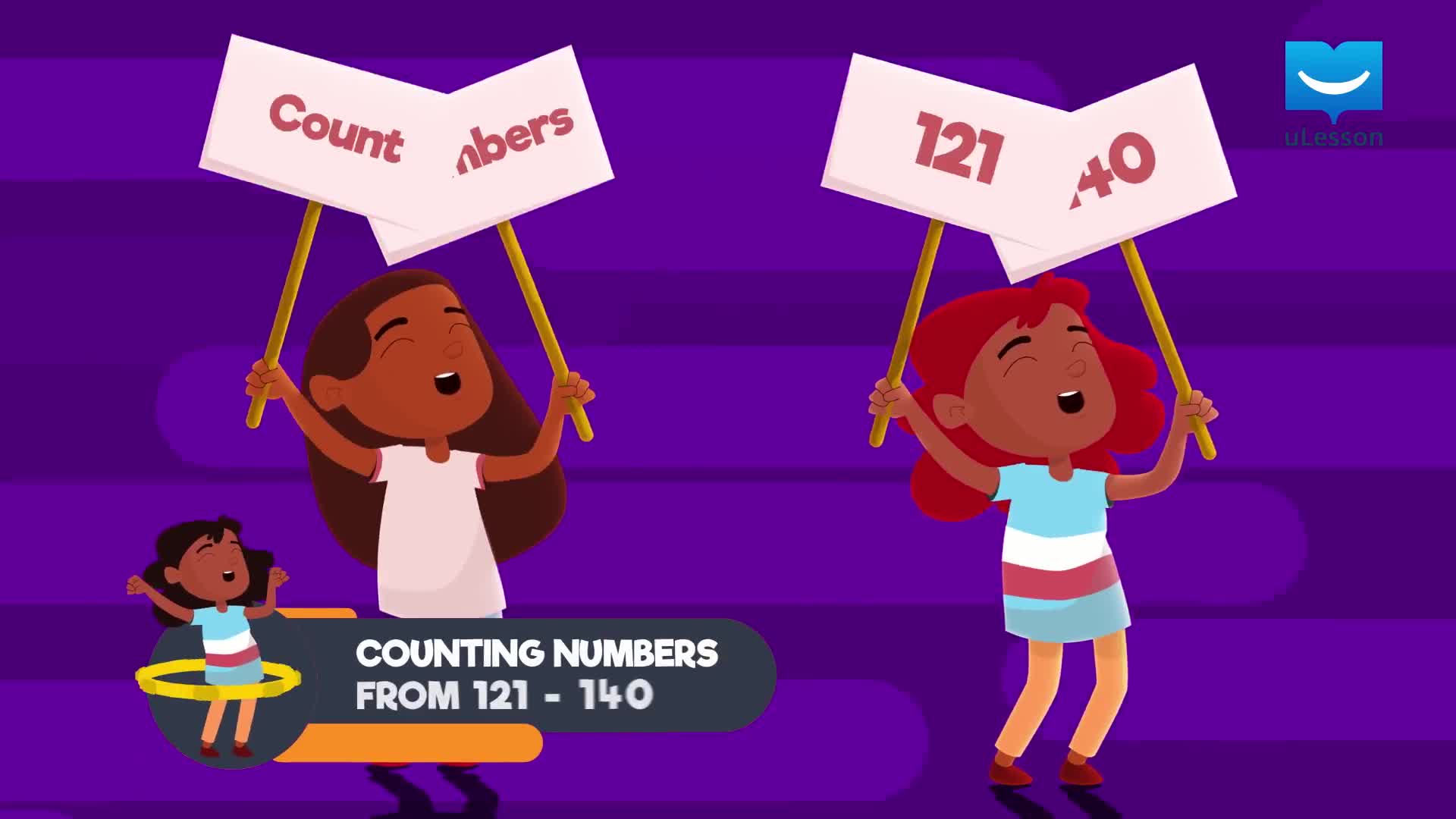 Numbers - Meet More Numbers - 25 - Counting Numbers 121 - 140