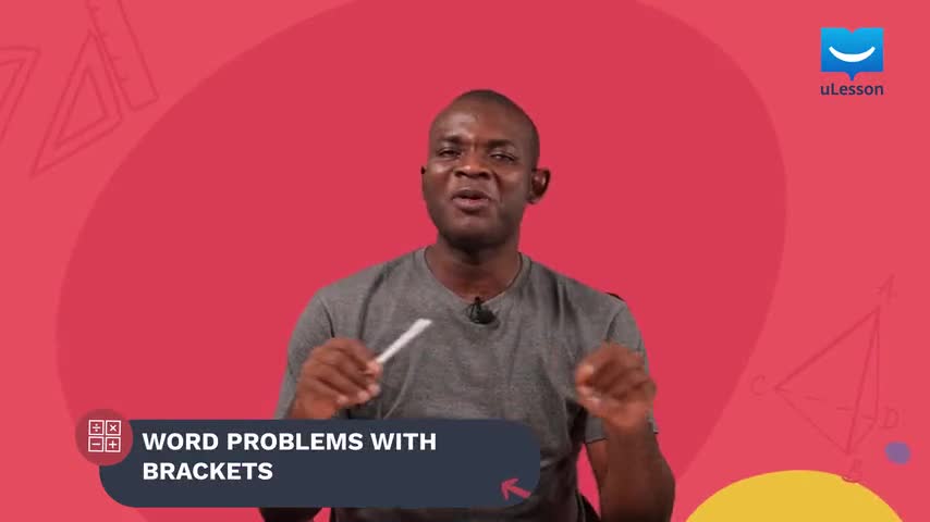 Equations - Simple Equations - 2 - Word Problems with Brackets