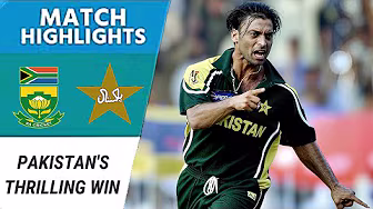 Cricket Returns To Pakistan With Thrilling Win Over South Africa In Lahore backdrop