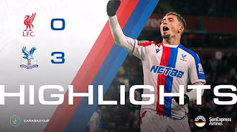 PALACE PUNISH LIVERPOOL 😱💥 | Liverpool 0-3 Crystal Palace | Carabao Cup