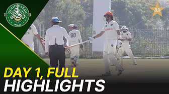 Full Highlights | Islamabad Region vs FATA Region | Day 1 | QeAT 2025-26 | PCB | M2P1U background