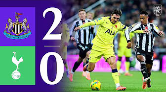 Newcastle United 2-0 Tottenham Hotspur | Carabao Cup Highlights