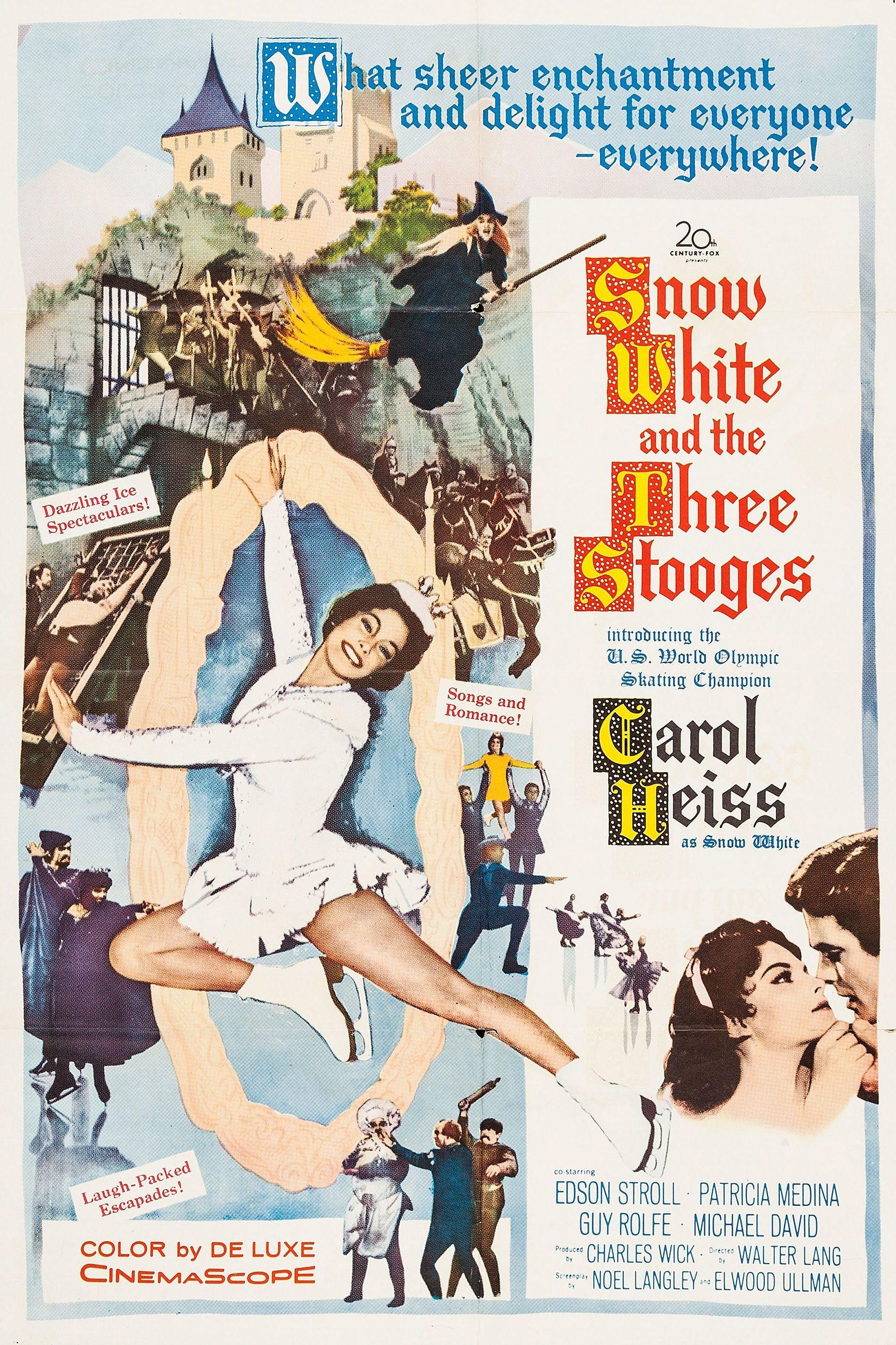 Snow White and the Three Stooges poster - similar to Gladiator of Rome