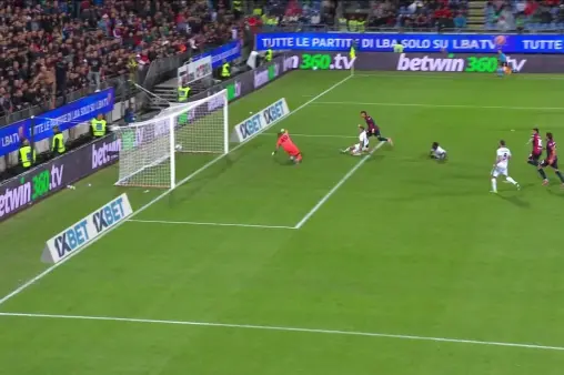 [Goal] Ends goal drought! Felici's low cross into the box, Esposito follows up to score