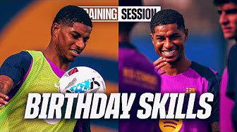 THE FLOOR IS LAVA RONDO! 🔥 Rashford, Araujo & Thiago's show pure Control | FC Barcelona Training 🔵🔴