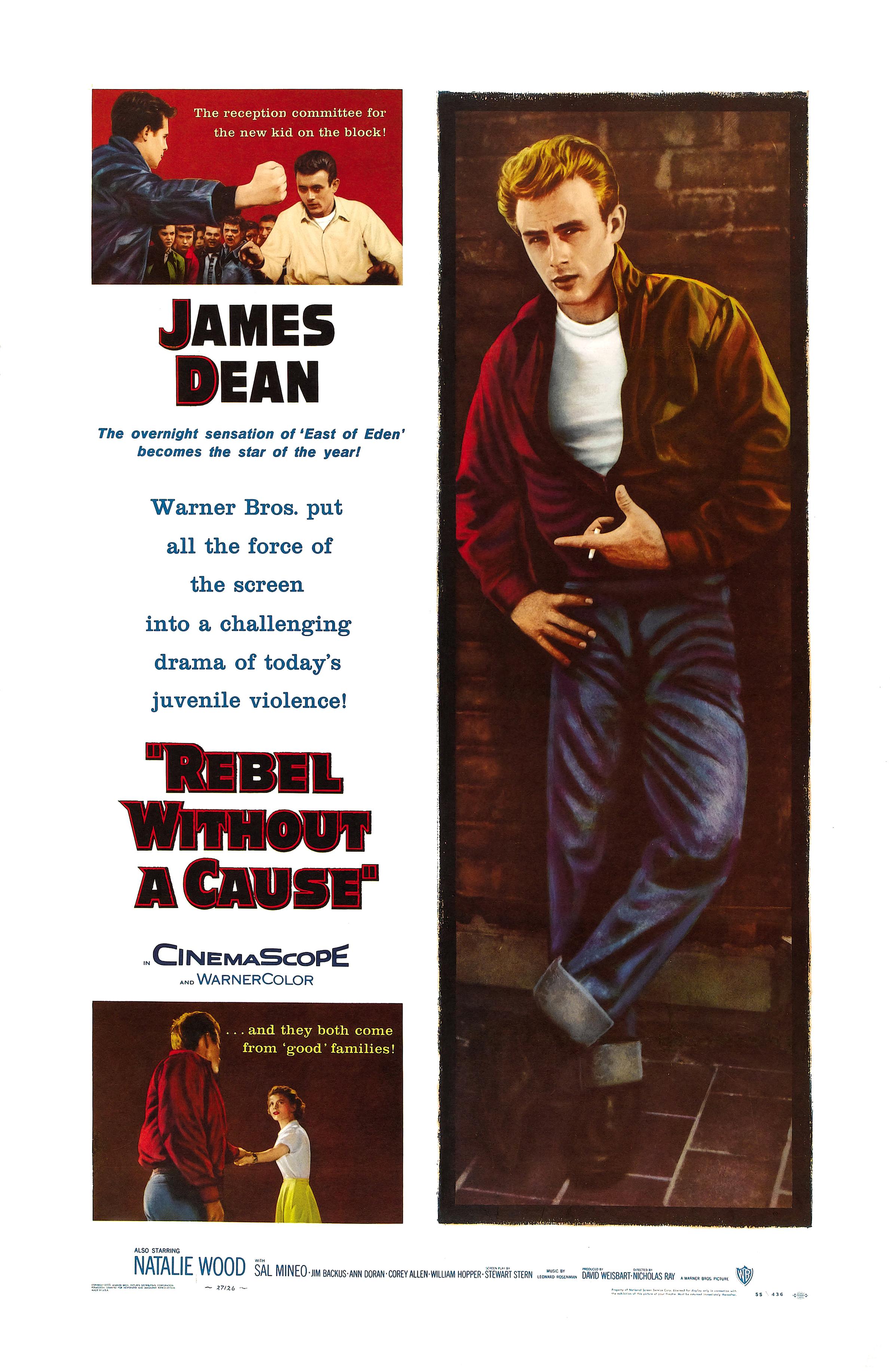 Rebel Without a Cause poster