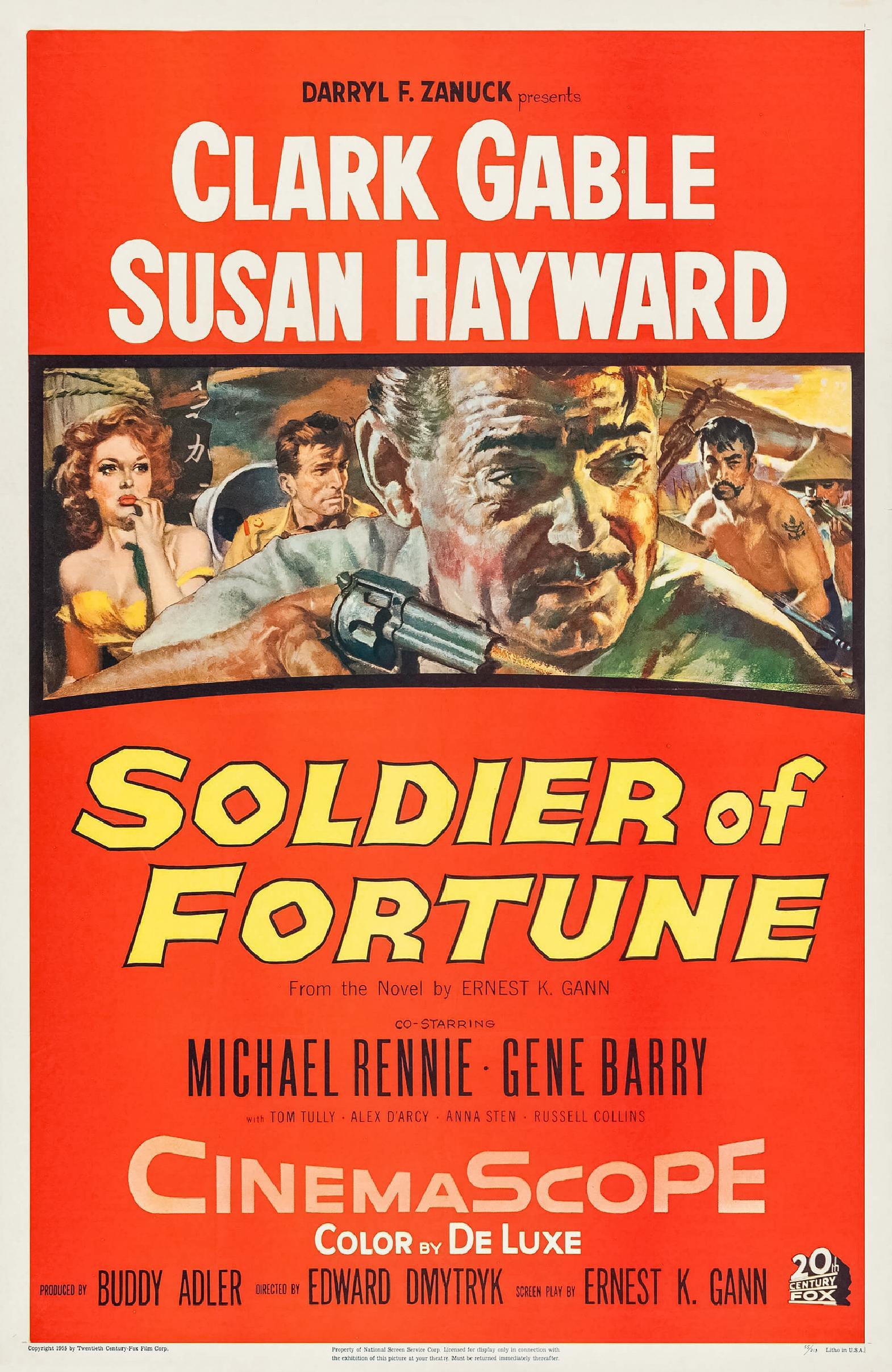 Soldier of Fortune poster - similar to I Want to Live!