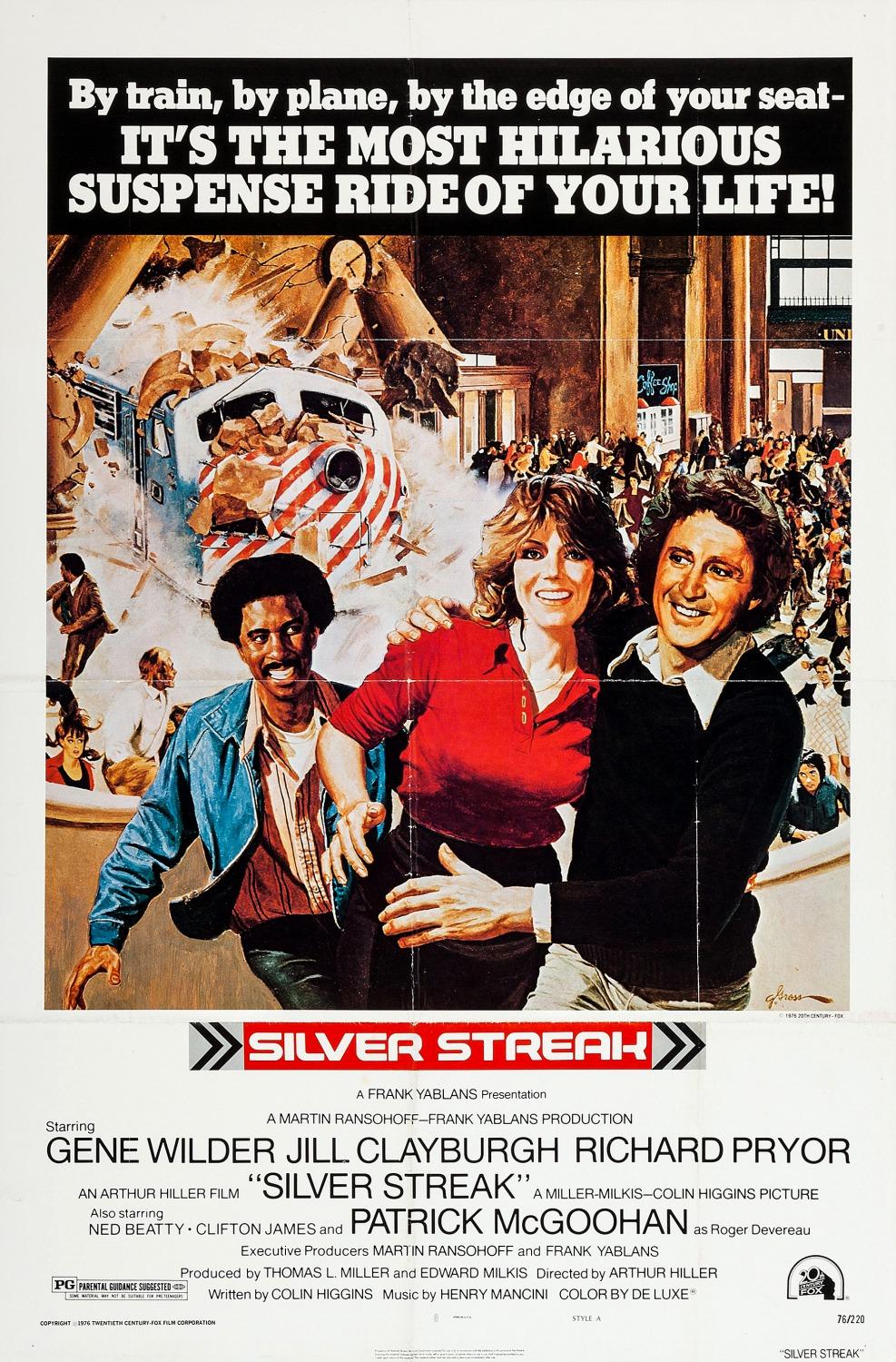 Silver Streak poster - similar to A Pink Christmas