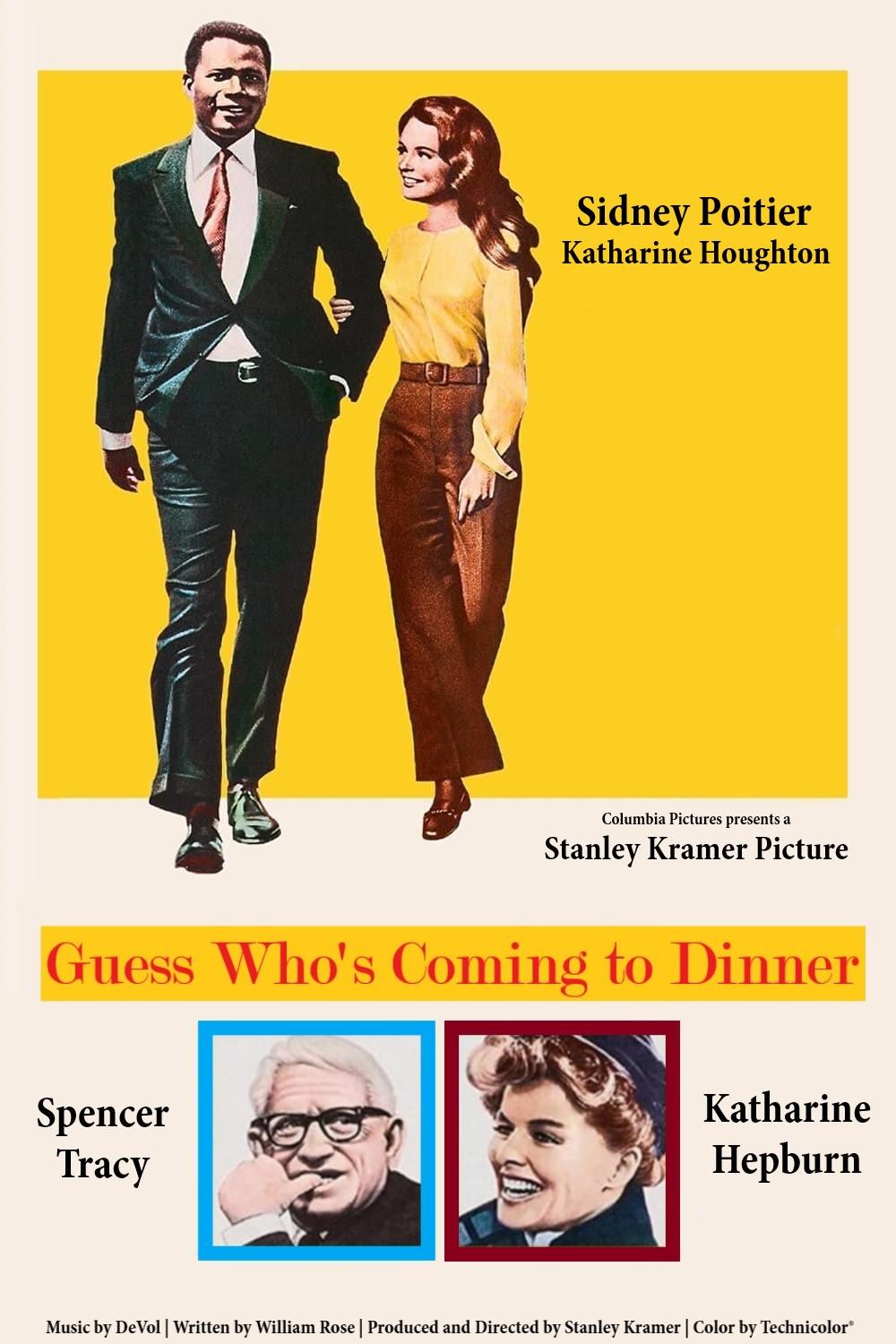 Guess Who's Coming to Dinner - like Clarence, the Cross-Eyed Lion but newer