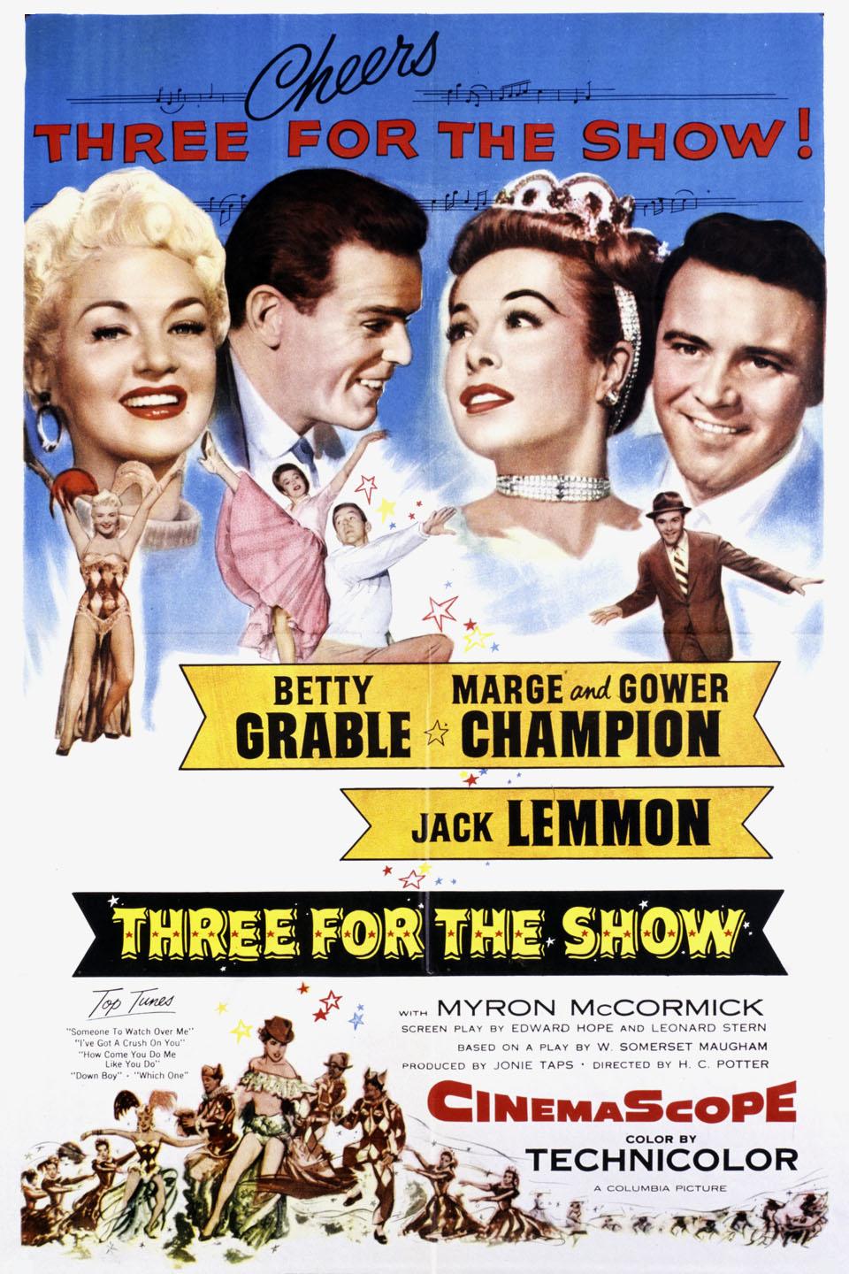 Three for the Show poster - similar to Hit the Deck