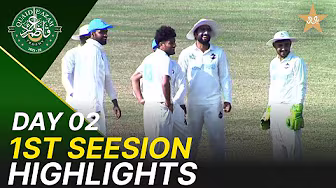 1st Session Highlights | Abbottabad vs Sialkot | Day 2 | Quaid-e-Azam Trophy 2025-26 | PCB | M2P1K
