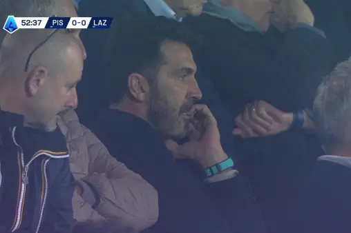 [Highlights] Scouting for the national team? Buffon spotted in the stands at Pisa's home ground