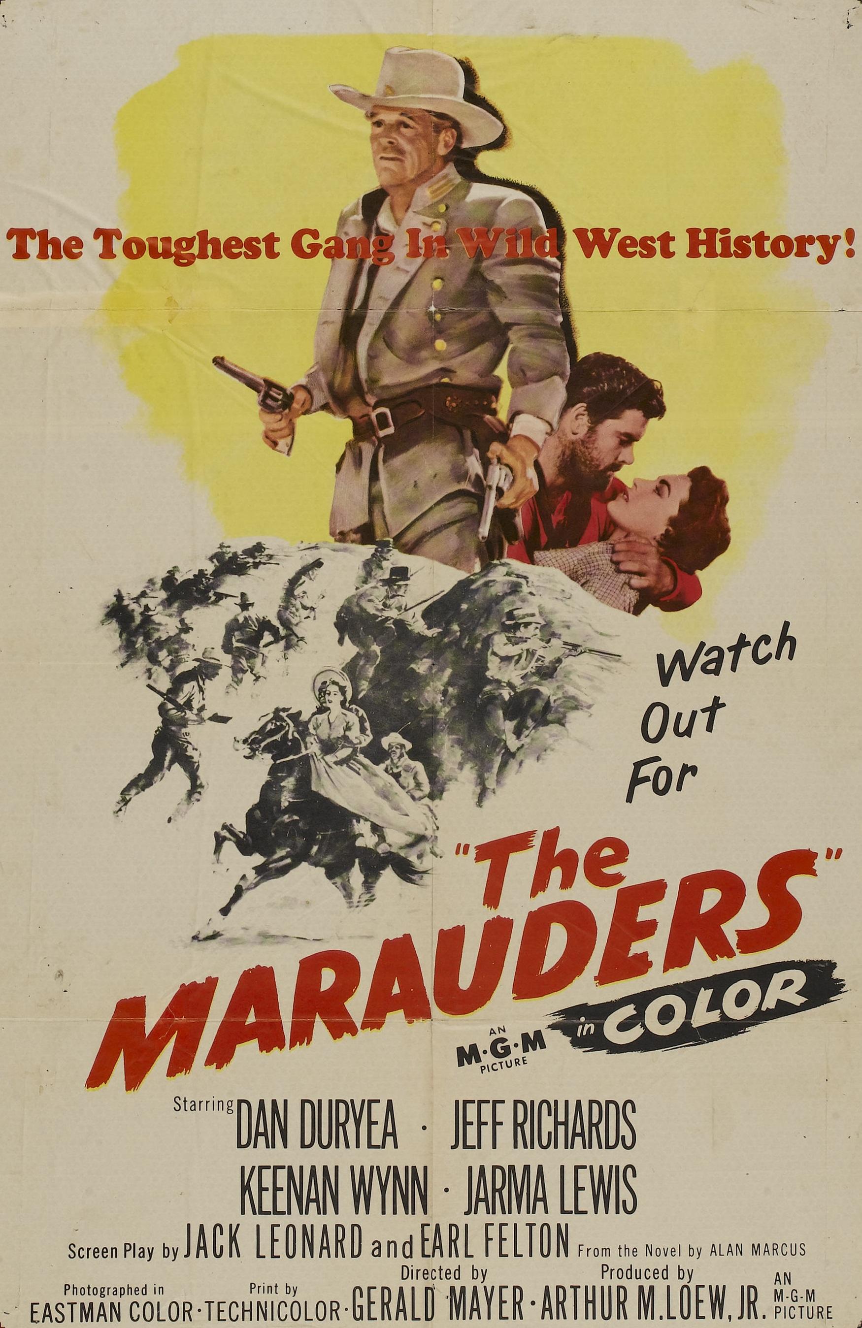 The Marauders poster - similar to Massacre