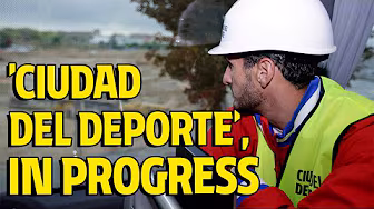 Atlético de Madrid's ‘Ciudad del Deporte’ project: Our players visited its construction