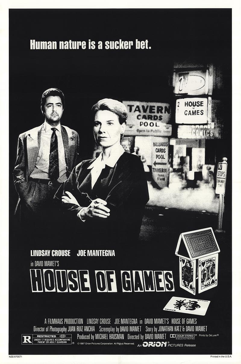 House of Games - like The Manhattan Project but newer
