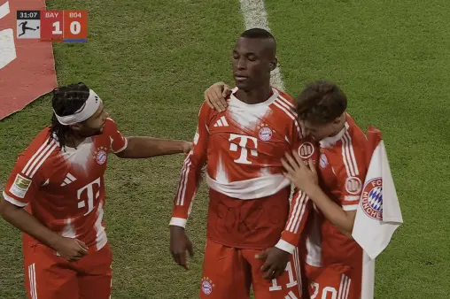 [Goal] First Bundesliga goal! Lemar's precise delivery met by Jackson's header