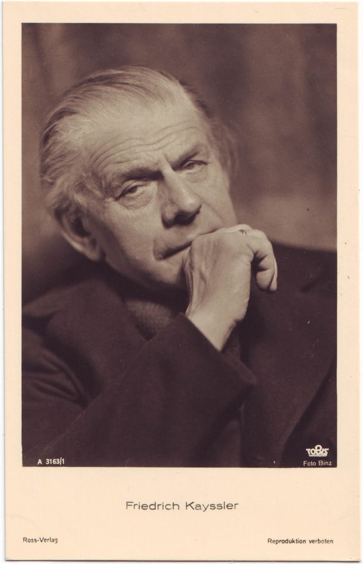 actor Friedrich Kayßler large photo