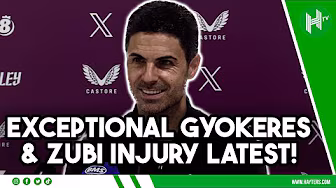 EXCEPTIONAL Gyokeres & Zubimendi INJURY latest | Mikel Arteta | Burnley 0-2 Arsenal