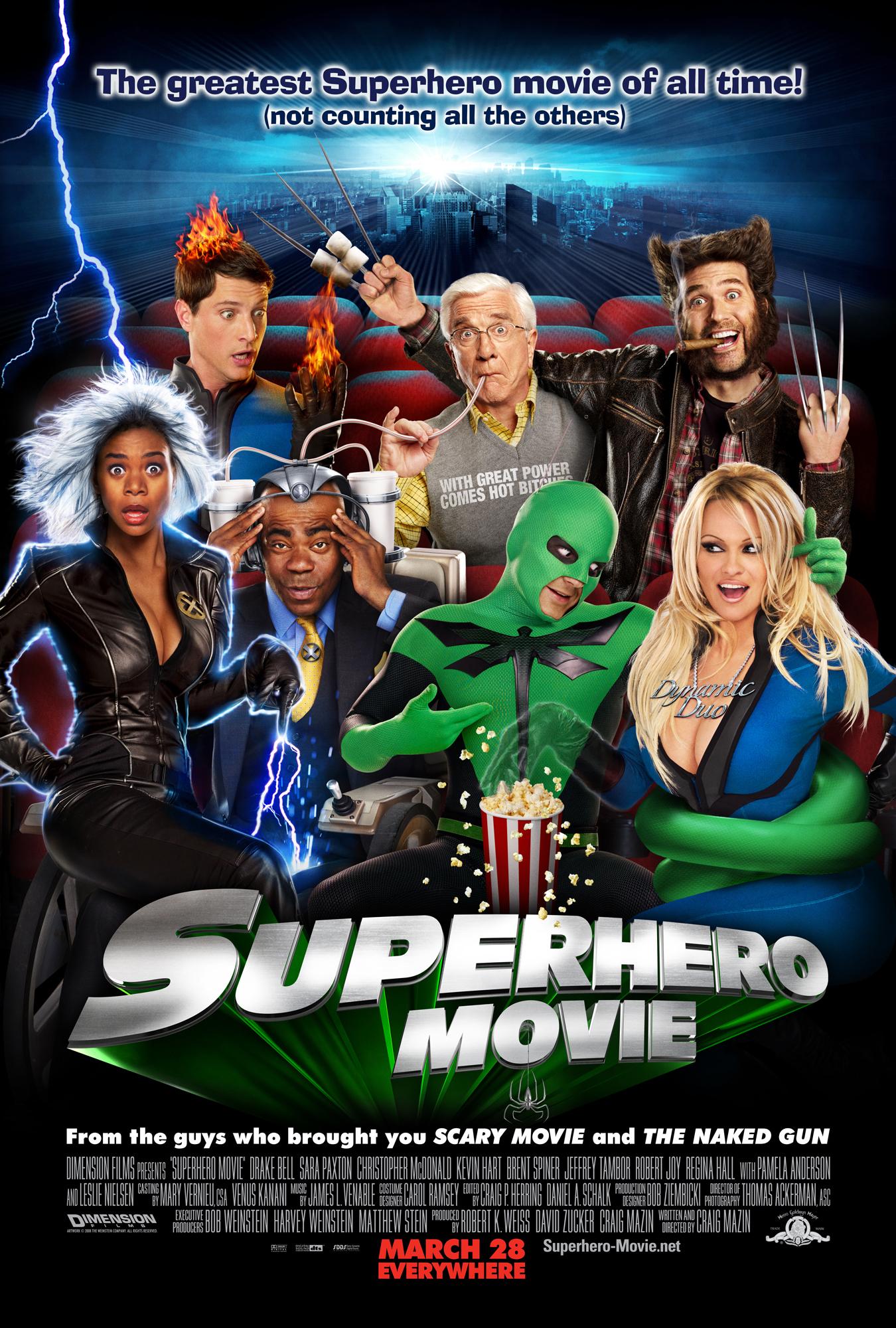 Superhero Movie poster — similar to The Upside