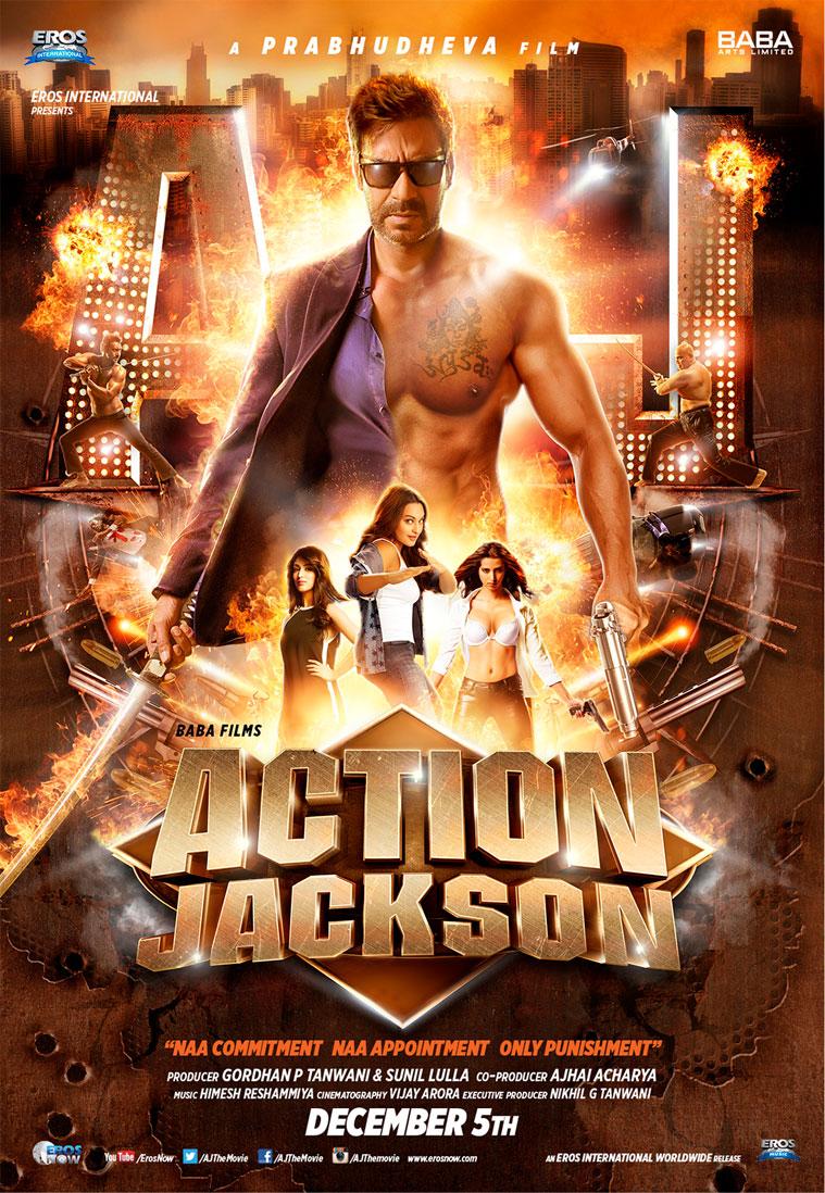 Action Jackson poster — similar to Auron Mein Kahan Dum Tha