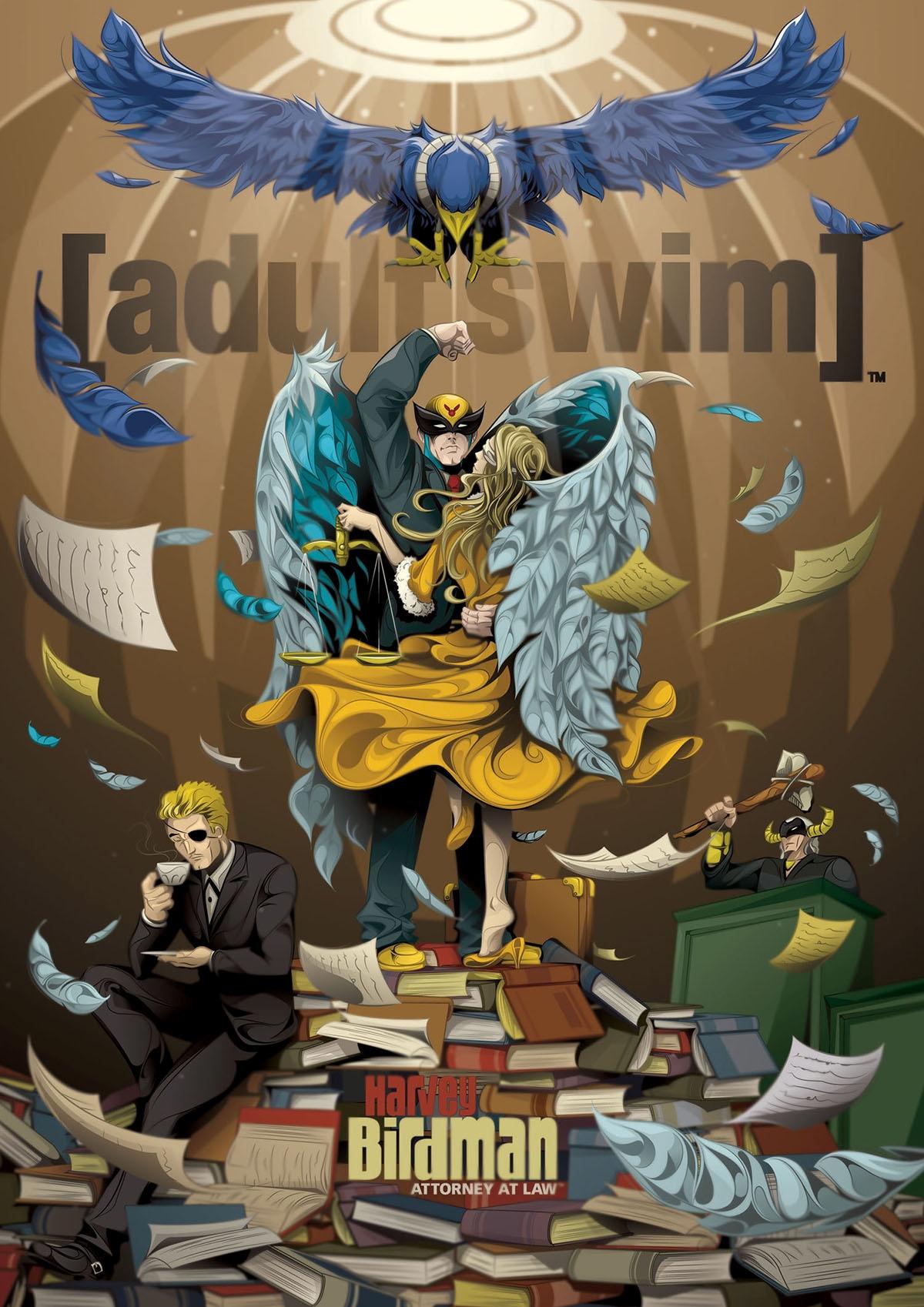 Harvey Birdman, Attorney at Law - like Waking Up in Reno but older