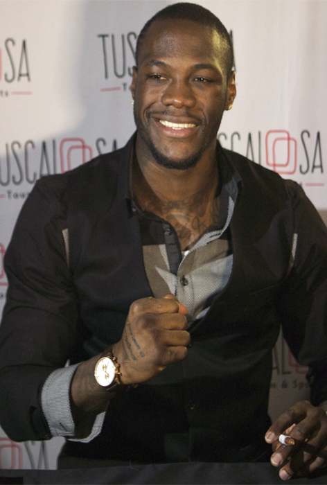actor Deontay Wilder large photo