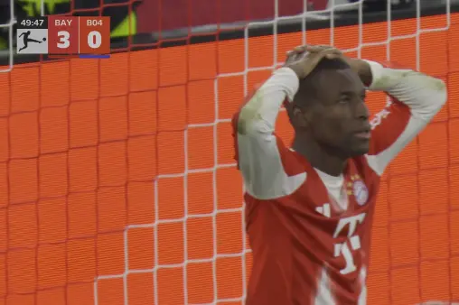 [Highlights] Underwhelming! Laimer's precise pass met by Jackson's header wide