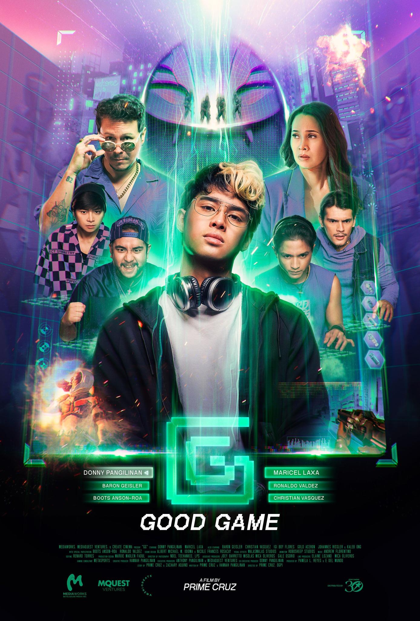 GG (Good Game) poster - similar to Love Is Color Blind